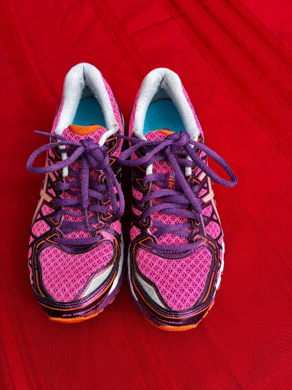 ASICS Gel-Kayano 20 Women’s Size 6 1/2 – 20th Anniversary – Pink/Purple/Orange